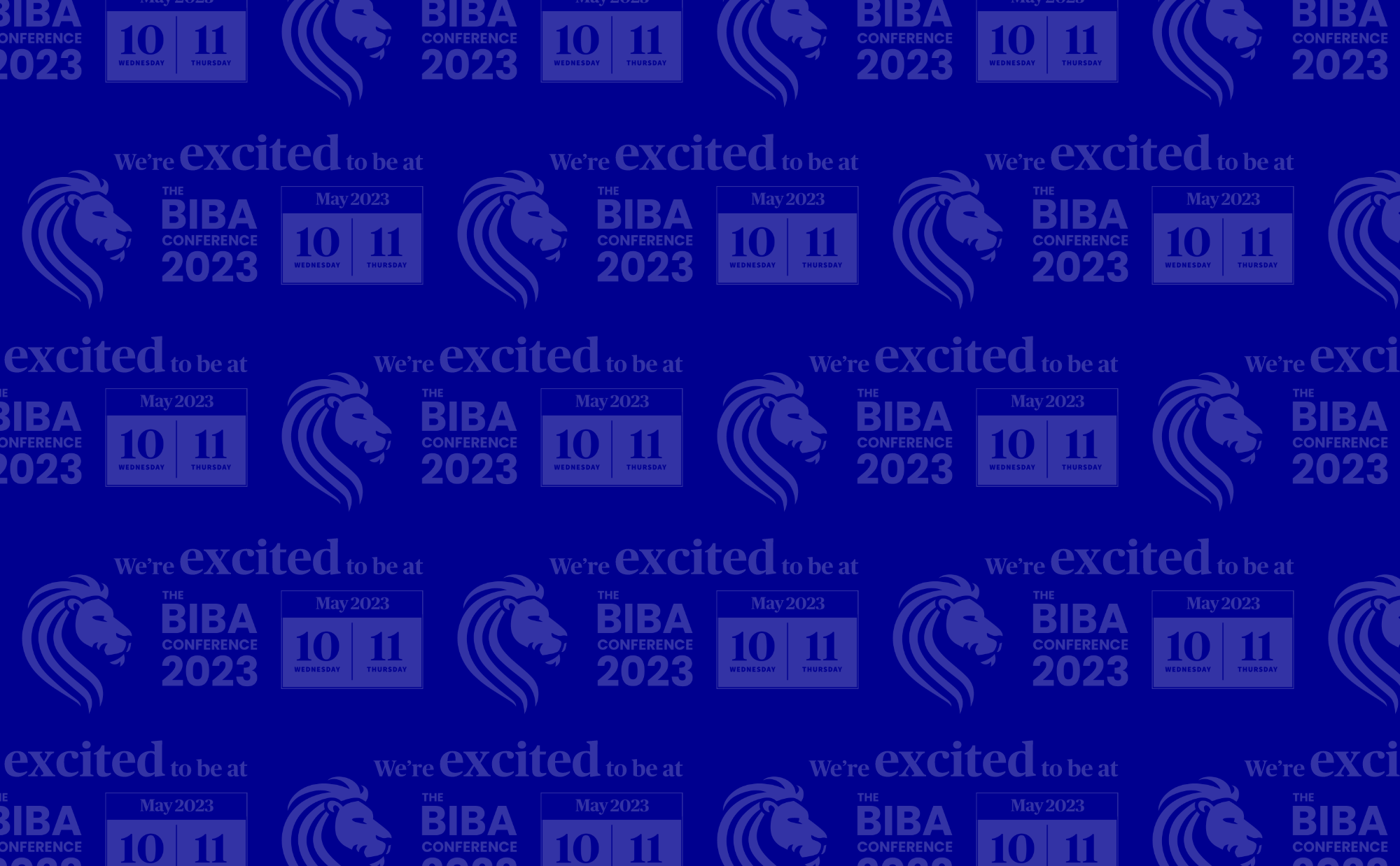 BIBA 2023 banner