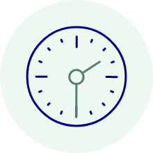 Icon image of a clock