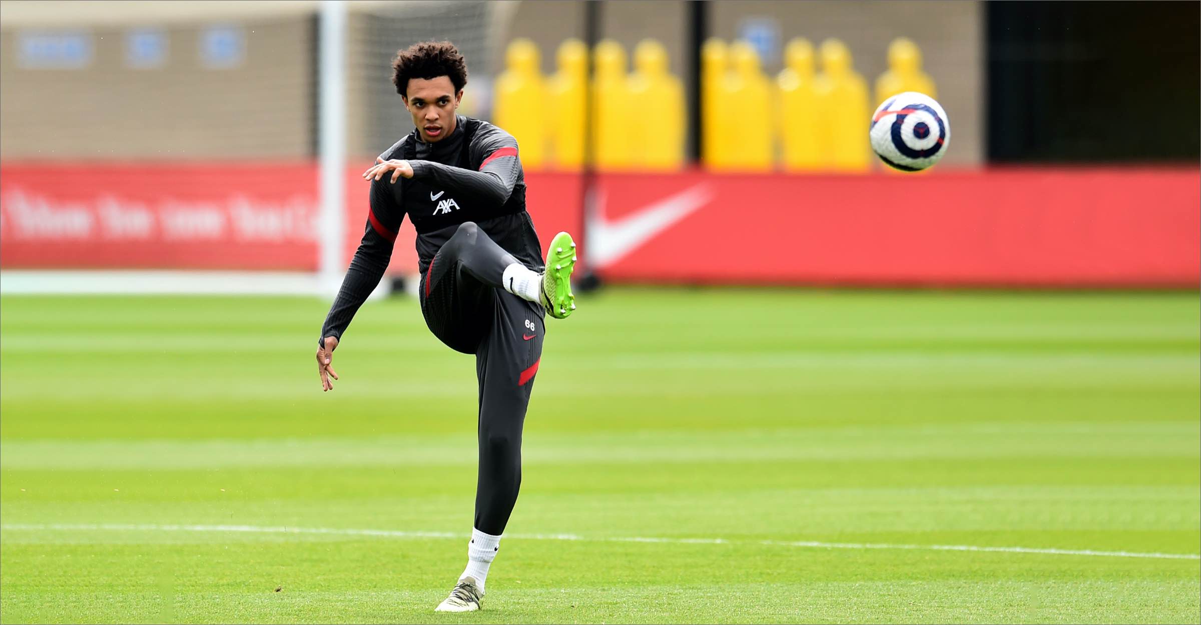 Trent Alexander Arnold in training