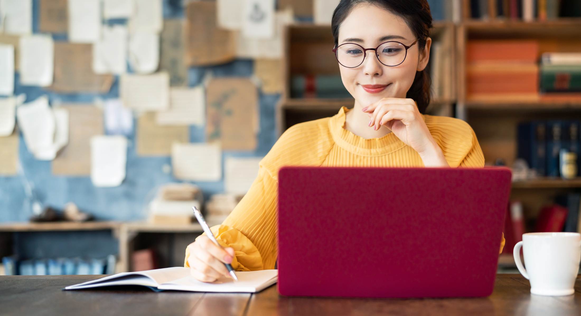 Women using a laptop