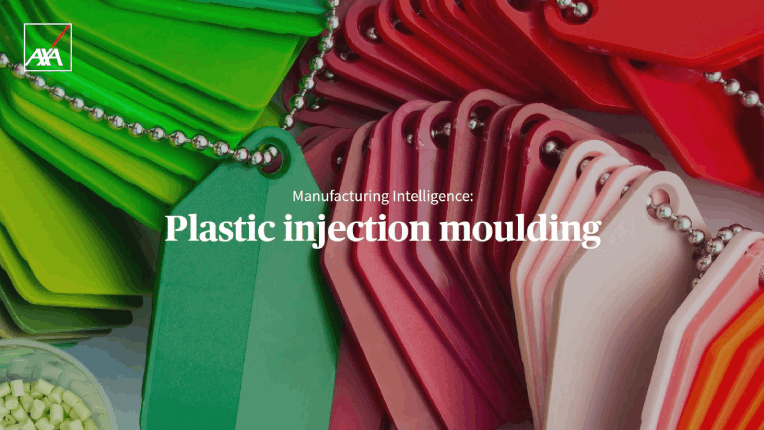 Plastic injection moulding guide cover
