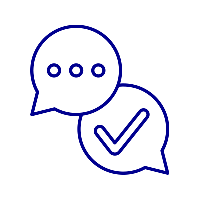 Speech bubble icon