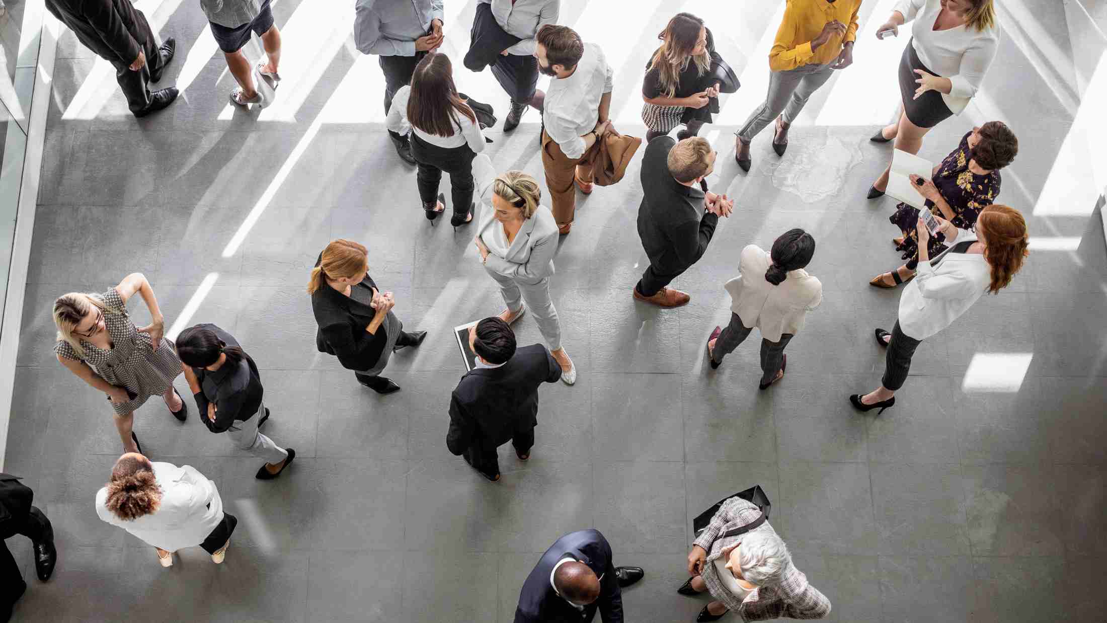 Delegates at a conference