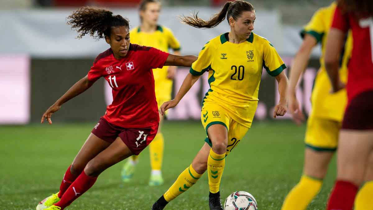 Switzerland v Lithuania Group G - FIFA Women's WorldCup 2023 Qualifier